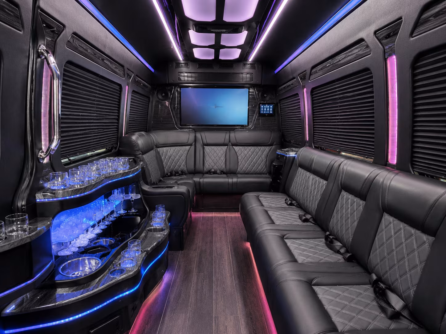 bus rental options for henderson trips