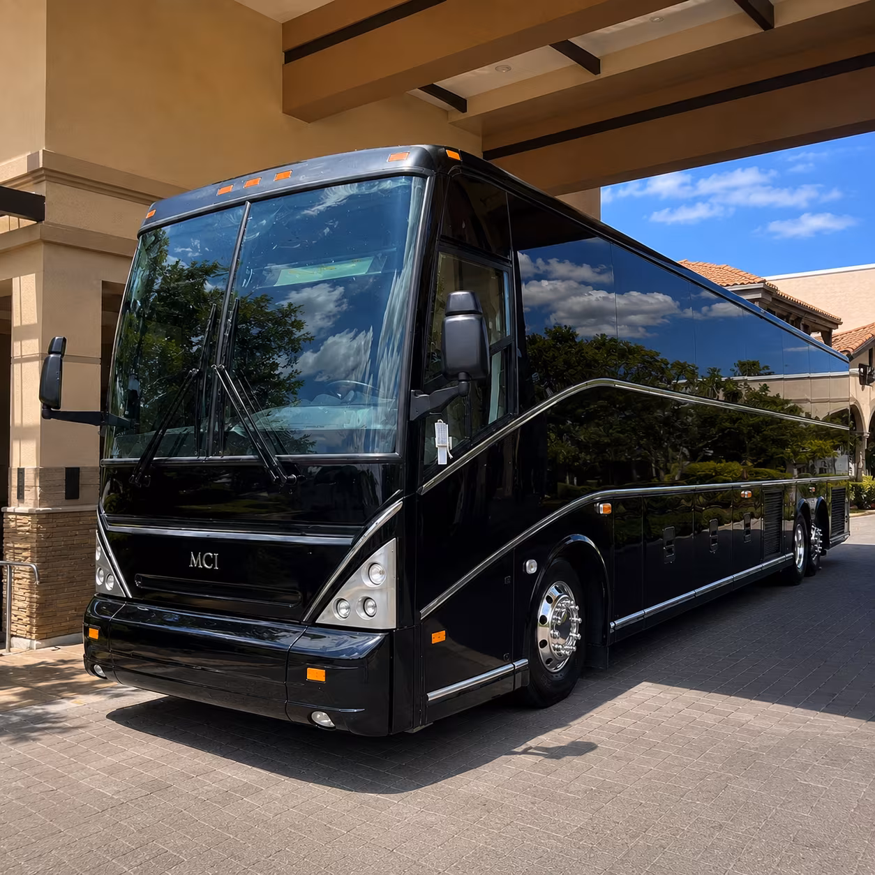 convention and conference buses for ces sema and nab show