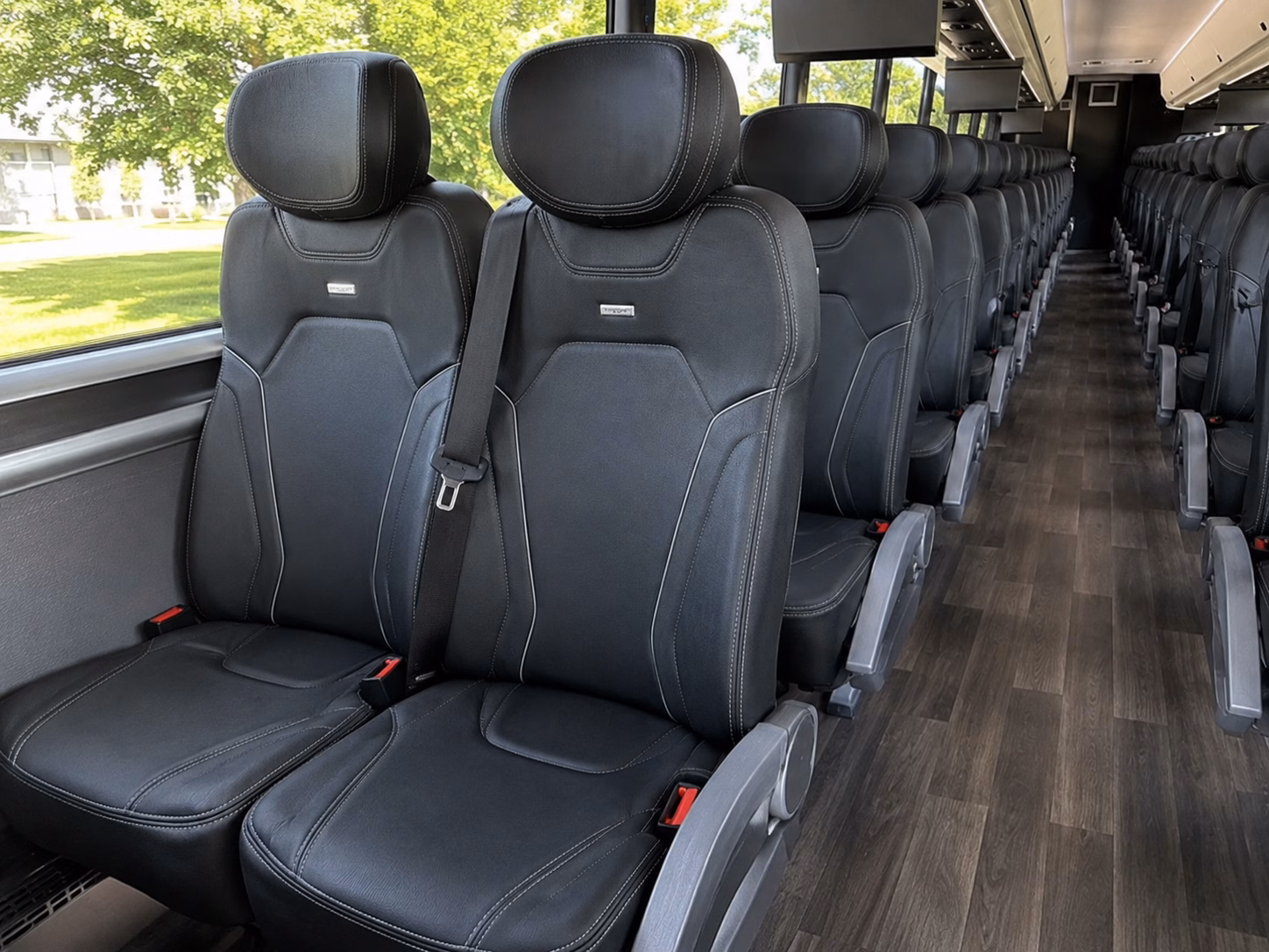 rehearsal dinner and multi day wedding weekend bus rentals in henderson
